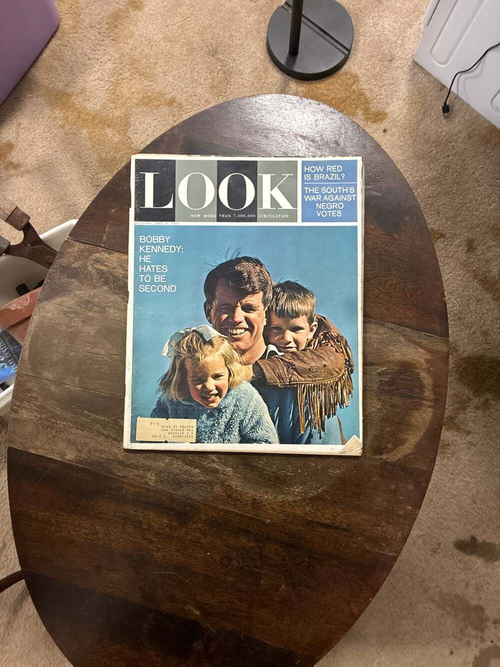 Look Magazine May 21 1963 Bobby Kennedy Robert F. Kennedy Vintage